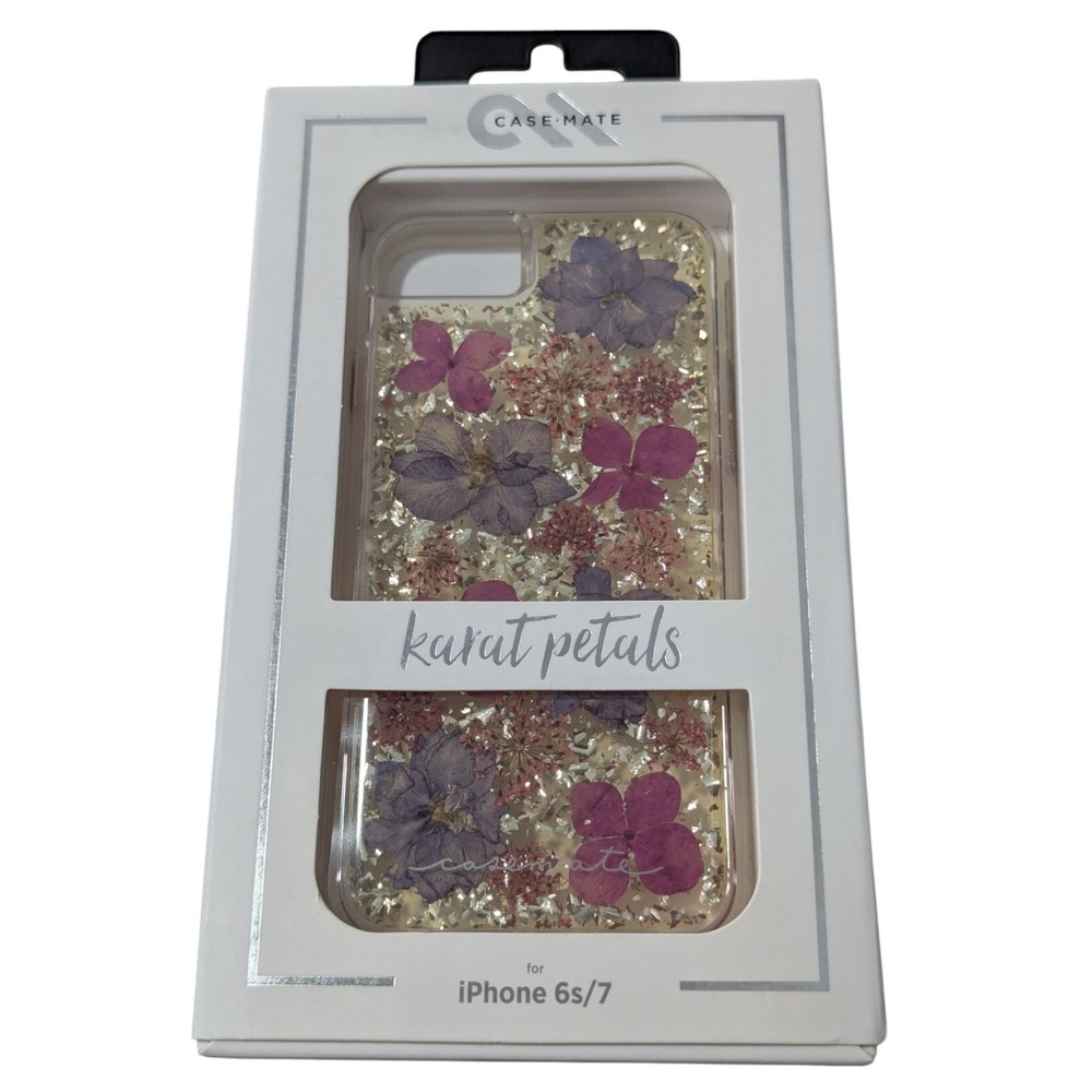 F1. Case-Mate Karat Petals Case for Apple iPhone 8, 7, 6s - Petals Multicolor
